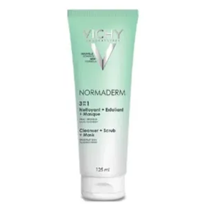 Vichy Preparato per la pulizia della pelle con imperfezioni 3 in 1 Normaderm Tri-Activ Cleanser 125 ml