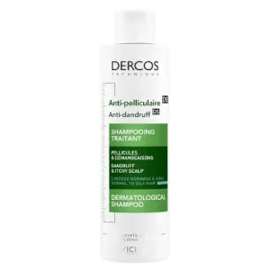 Vichy Shampoo antiforfora per capelli normali e grassi Dercos 200 ml