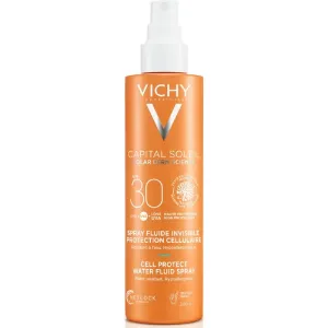 Vichy Spray solare SPF 30 Capital Soleil (Cell Protect Water Fluid Spray) 200 ml