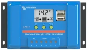 Victron Energy BlueSolar PWM-LCD 12/24V-5A #43022