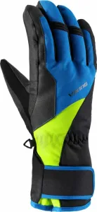 Viking Santo Gloves Black/Blue/Yellow 10 Guanti da sci