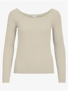 Cream sweater VILA Helli - Women #1061697