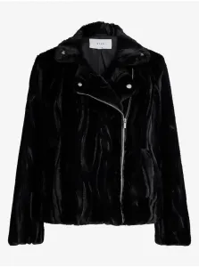 Women's Black Winter Jacket VILA Vifluffy - Women #2835403