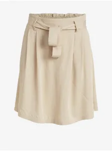 Beige short skirt VILA Vero - Ladies #1876562