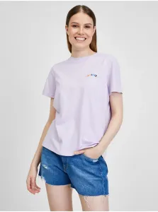 Light purple T-shirt VILA Besty - Women #235215