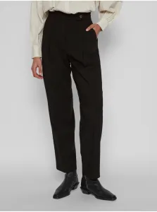 VILA Clory Black Women's Trousers - Women #1450345