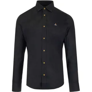 Vivienne Westwood Men's Organic Slim Shirt Black - M BLACK