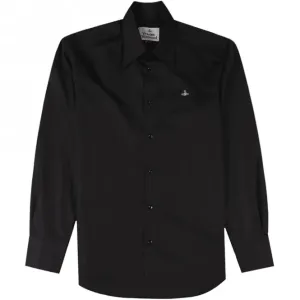 Vivienne Westwood Men's Single Button Shirt Black - L BLACK