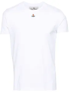 VIVIENNE WESTWOOD - T-shirt In Cotone Con Logo #3068211