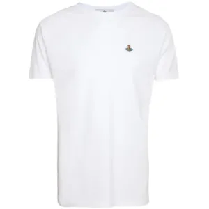 Vivienne Westwood Men's Classic Orb Logo T-Shirt White - L WHITE