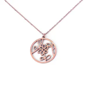VUCH Rose Gold Nature pendant