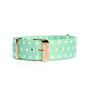 Nylon strap VUCH Rose Gold Turquoise