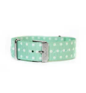 Nylon strap VUCH Silver Turquoise