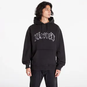 Wasted Paris Hoodie Knight Core Faded Black #3012477
