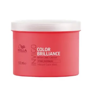 Wella Professionals Maschera per capelli fini colorati Invigo Color Brilliance (Vibrant Color Mask) 150 ml