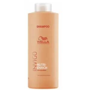 Wella Professionals Shampoo nutriente per capelli secchi e danneggiati Invigo Nutri-Enrich (Deep Nourishing Shampoo) 1000 ml
