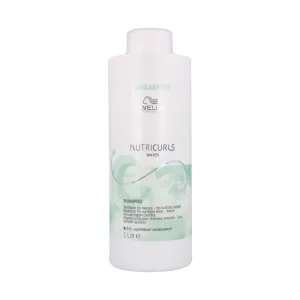 Wella Professionals Shampoo idratante per capelli mossi e ricci Nutricurls (Shampoo for Waves) 1000 ml
