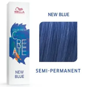Wella Professionals Color Fresh Create Semi-Permanent Color colore per capelli semi-permanente professionale New Blue 60 ml