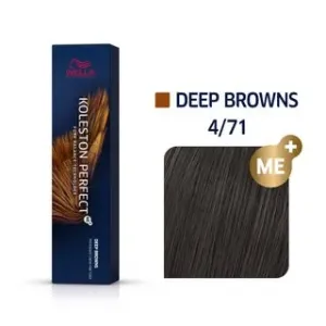Wella Professionals Koleston Perfect Me+ Deep Browns colore per capelli permanente professionale 4/71 60 ml