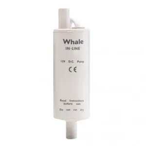 Whale In Line Submersible Pump 12V