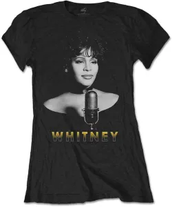 Whitney Houston Maglietta Whitney Houston Logo Black S