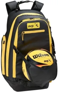 Wilson AVP Backpack Black/Yellow Zaino Accessori per giochi con la palla