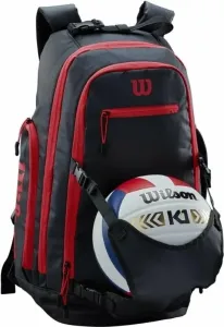 Wilson Indoor Volleyball Backpack Black/Red Zaino Accessori per giochi con la palla