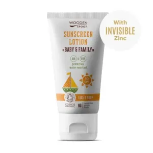 WoodenSpoon Crema solare in tubo Baby & Family SPF 30 - 150 ml