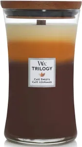 WoodWick Candela profumata vaso Trilogy Cafe Sweets 609,5 g
