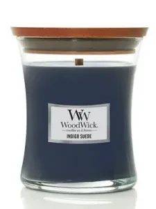 WoodWick Candela profumata vaso Indigo Suede 85 g