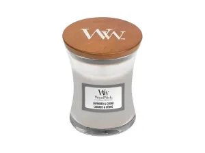 WoodWick Candela profumata vaso Lavender & Cedar 85 g