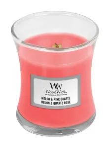 WoodWick Candela profumata vaso Melon & Pink Quartz 85 g