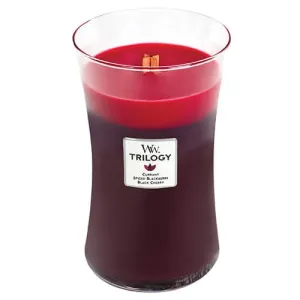 WoodWick Candela profumata vaso Trilogy Sun-Ripened Berries 609,5 g