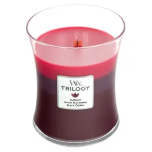 WoodWick Candela profumata vaso Trilogy Sun-Ripened Berries 275 g