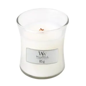WoodWick Candela profumata vaso White Tea & Jasmine 85 g