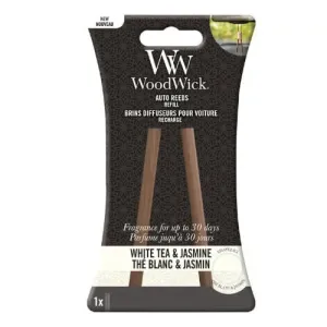 WoodWick Bastoncini profumati di ricambio per macchina White Tea & Jasmine (Auto Reeds Refill)