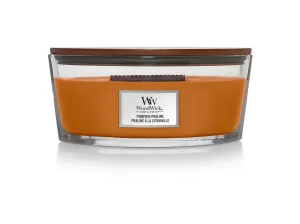 WoodWick Candela profumata barchetta Pumpkin Praline 453,6 g