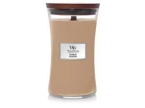WoodWick Candela profumata vaso grande Cashmere 609,5 g