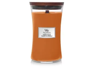 WoodWick Candela profumata vaso grande Pumpkin Praline 609,5 g