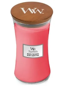 WoodWick Candela profumata vaso Melon & Pink Quartz 609,5 g