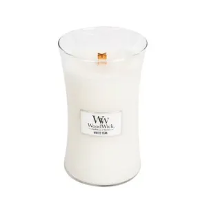 WoodWick Candela profumata vaso White Teak 609,5 g