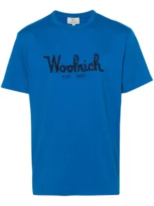 WOOLRICH - T-shirt In Cotone Con Logo #3082981