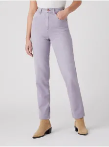 Light Purple Women's Straight Fit Jeans Wrangler - Women #914150
