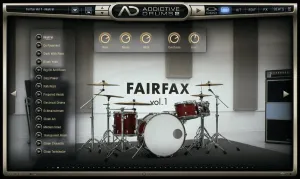 XLN Audio AD2: Fairfax Vol. 1 (Prodotto digitale)