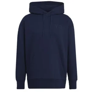 Y-3 Mens Navy Classic Chest Logo Hoodie - S NAVY