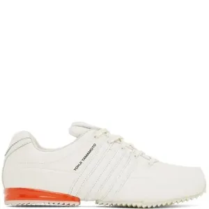 Y-3 Mens Sprint Leather Sneakers White - UK 7 WHITE