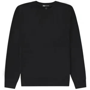Y-3 Men's Back Logo Sweater Black - BLACK XL