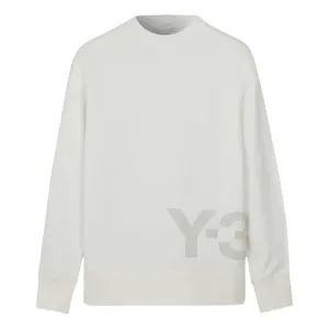 Y-3 Men's Classic Chest Logo Crew Sweatshirt White - XS WHITE