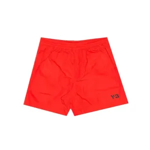 Y-3 Men's Utility Swim Shorts Red - RED L