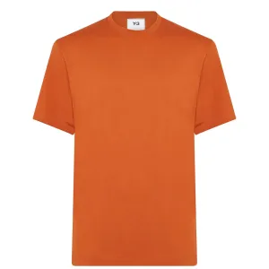 Y-3 Mens Back Logo T-shirt Orange - M ORANGE